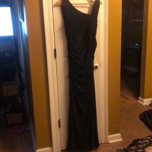 Cachet brand black long dress